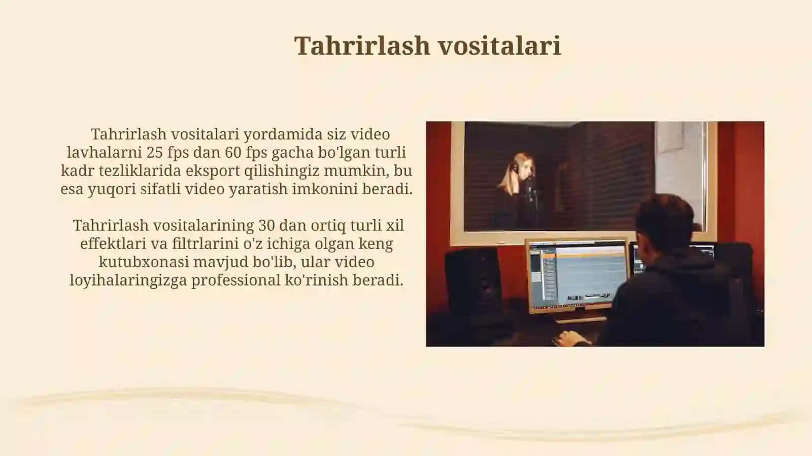 Videotahrir Dasturini O'rganish 4
