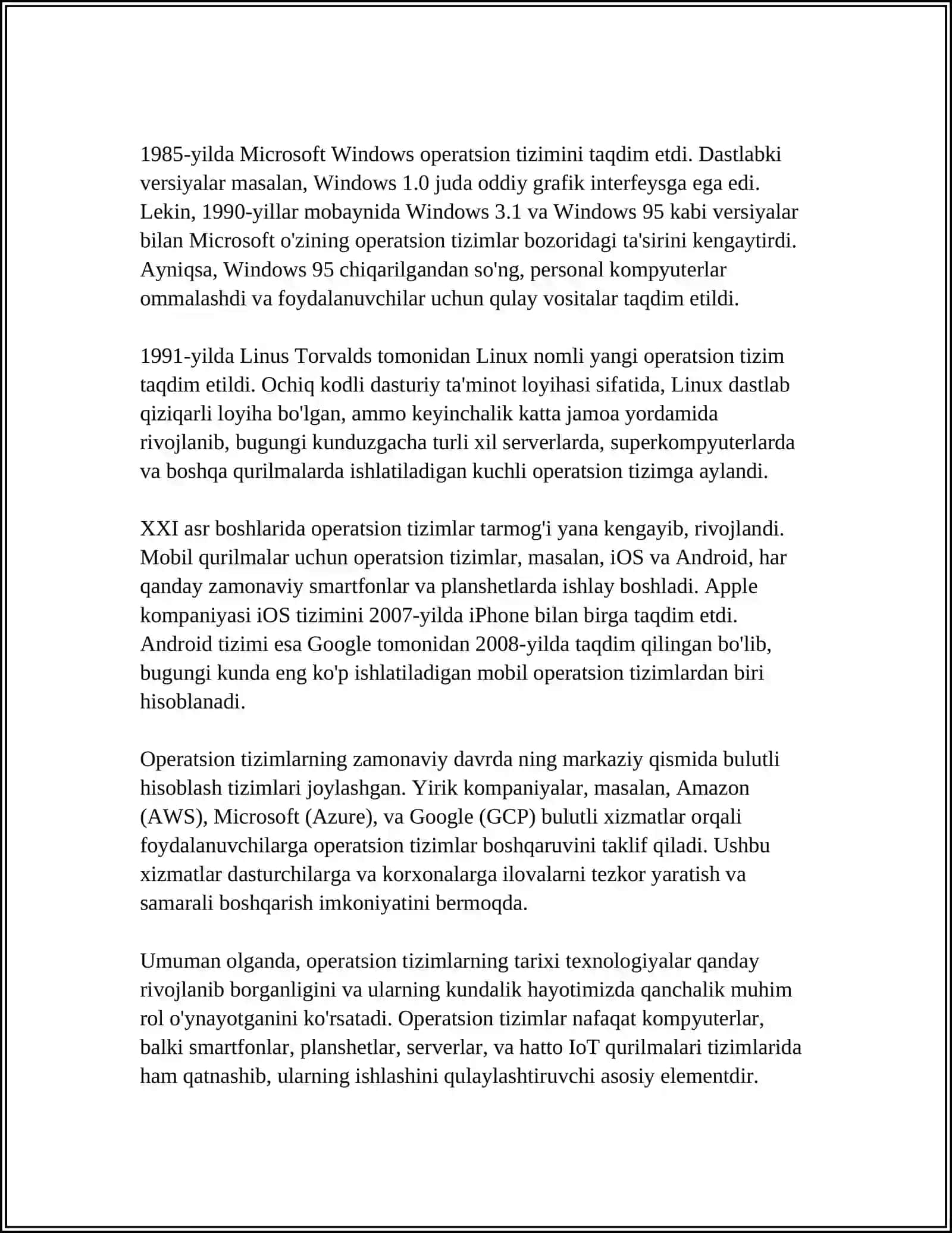 OPERATSION TIZIMLARNING ASOSIY FUNKSIYALARI 4