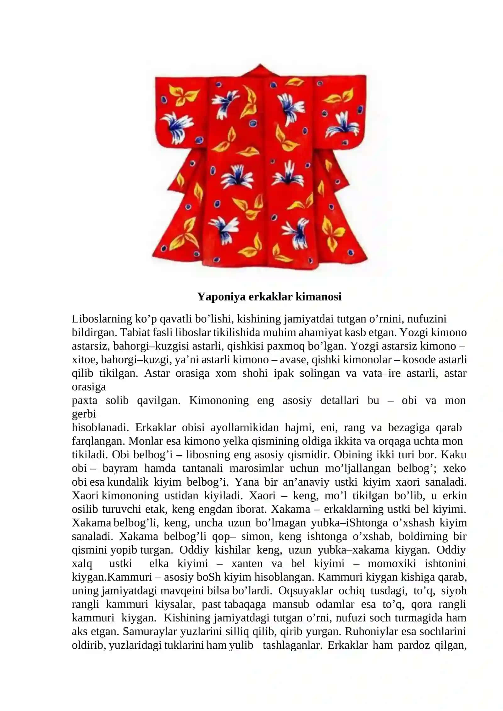Yaponiya kоstyumi 4