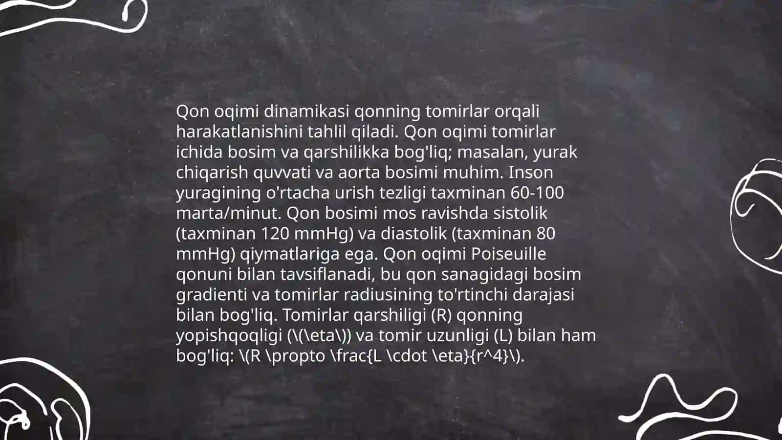 Qon tomirlar orqali moddalar almashishining biofizikaviy mexanizmi 4