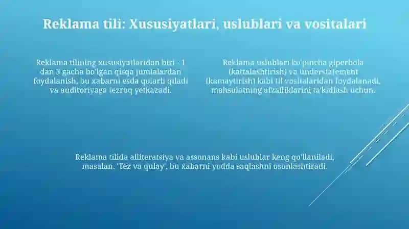 Reklama - ijtimoiy kommunikatsiyaning alohida turi sifatida 4