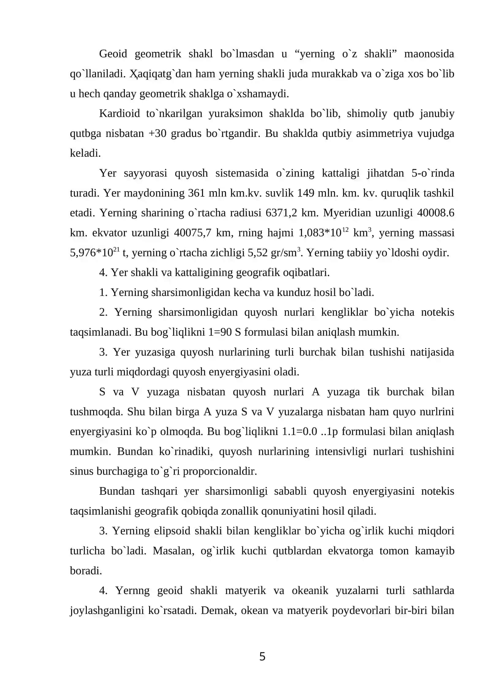 YER SHARI HARAKATLARI VA UNING GEOGRAFIK OQIBATLARI 4