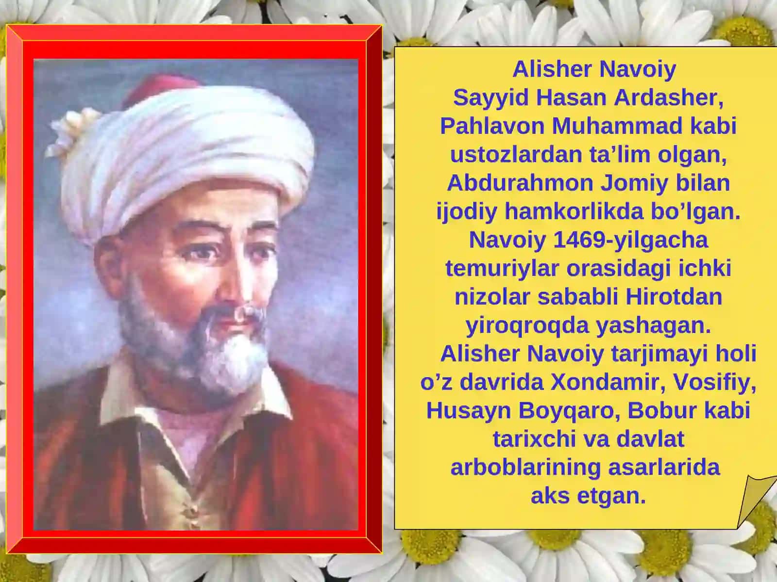 Alisher Navoiy hayoti va ijodi 4