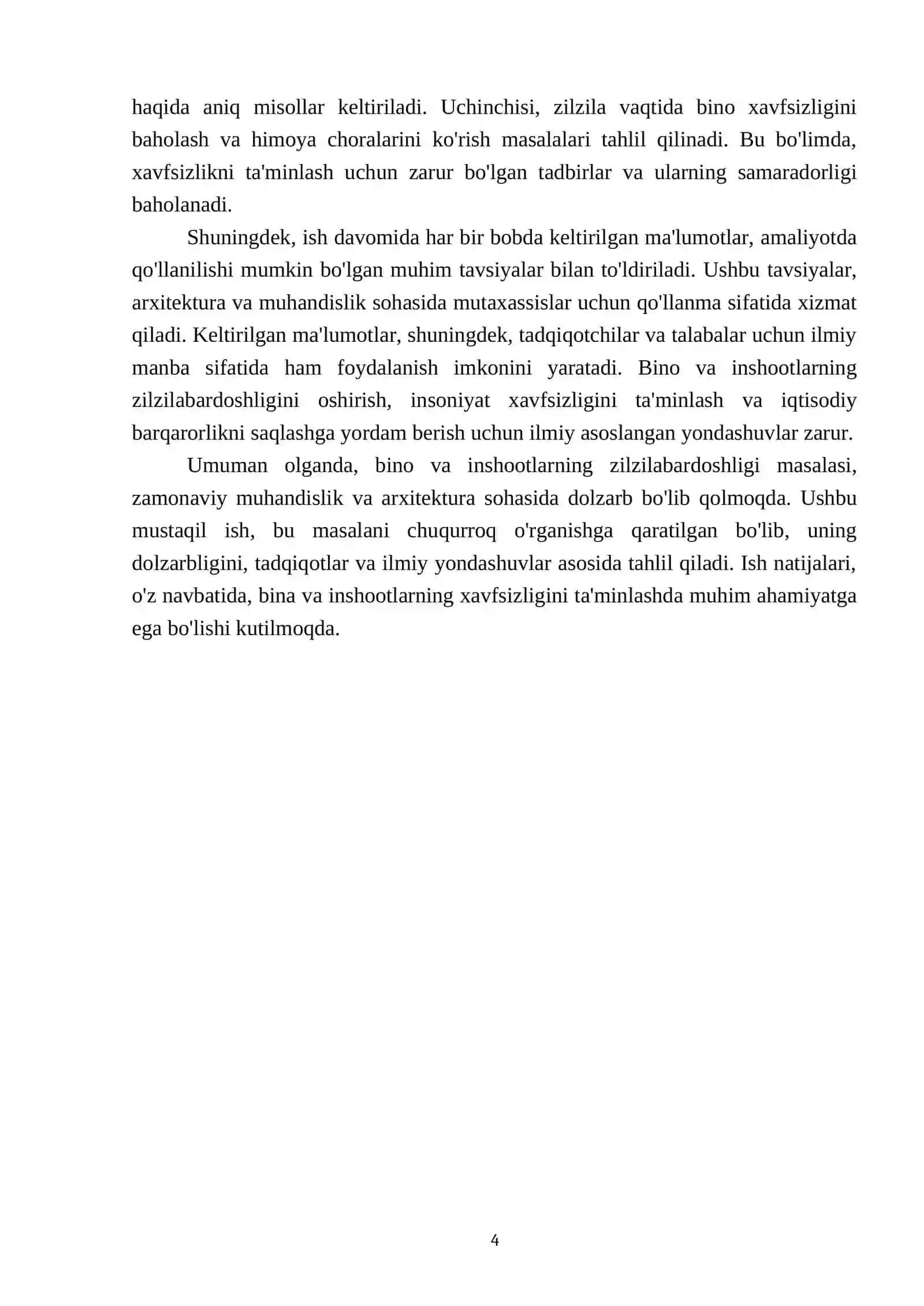 Bino va inshootlarning zilzilabardoshligi 4