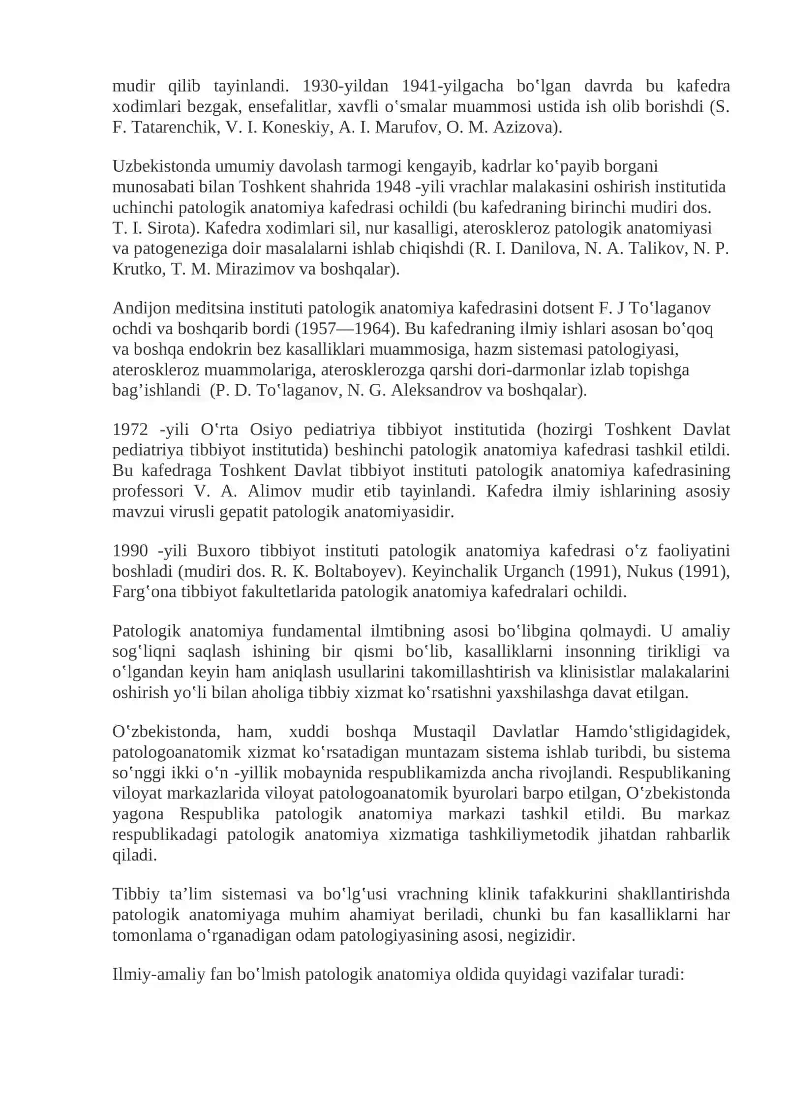 Patologik anatomiya faniga kirish. Hujayra alterasiyasi 4