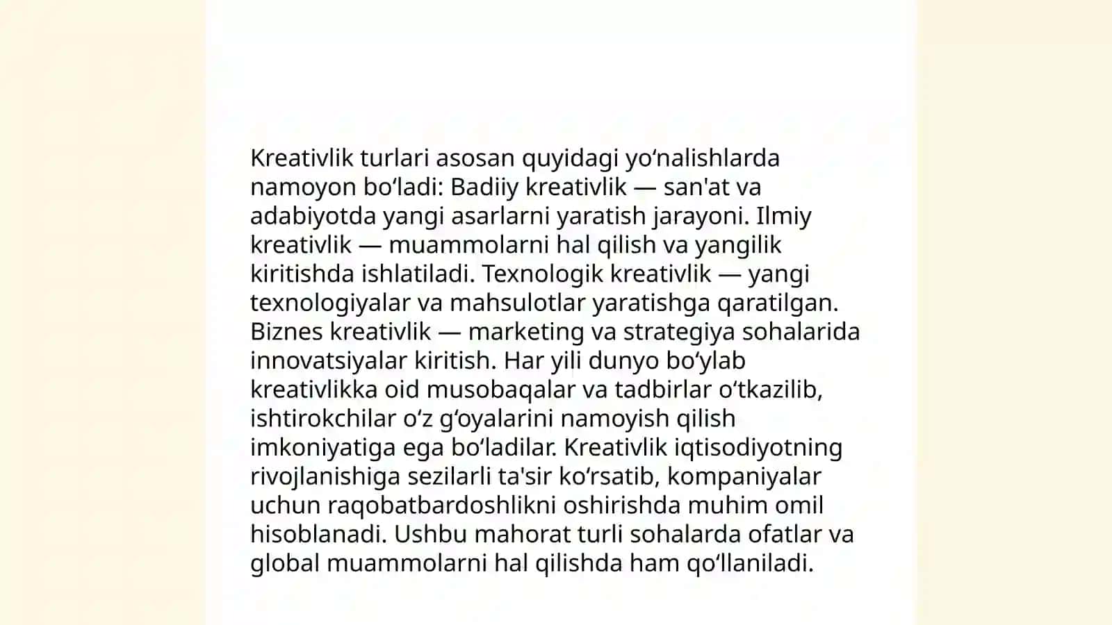 Intellekt va kreativlik nazaryalari 4