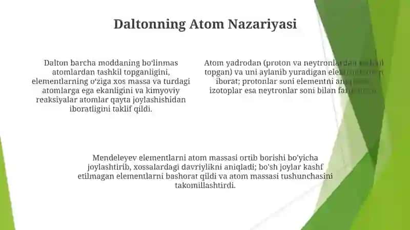 Atom tuzilishi va D.I.Mendeleyevning davriy sistemasi 4