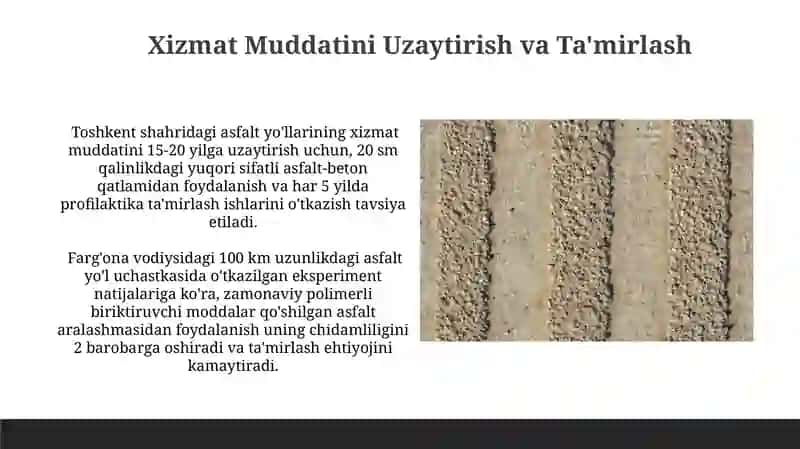 Asfalt Yo'laklarini Loyihalashga Kirish 4