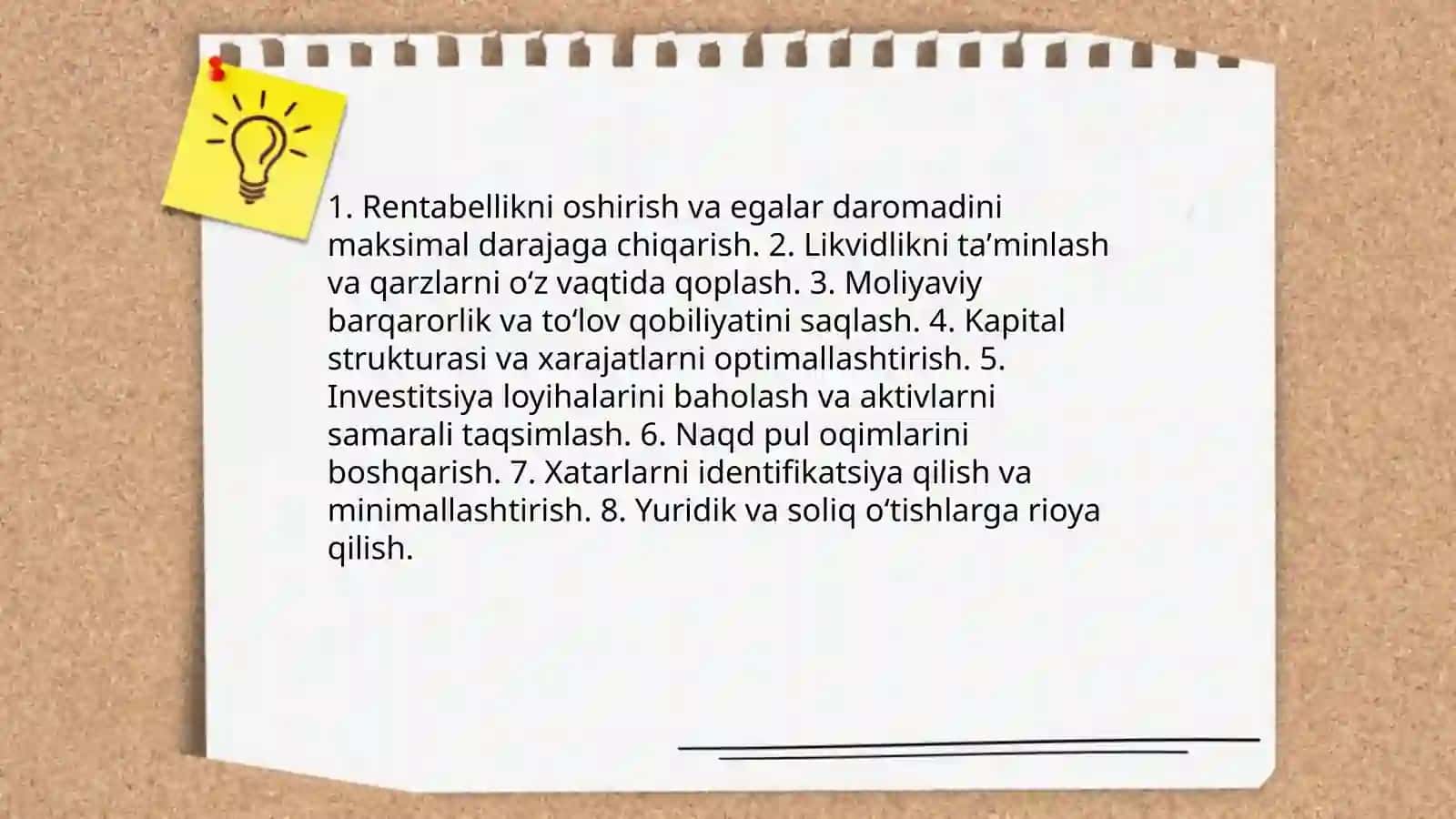 Moliyaviy boshqaruvning ma‘nosi, zaruriyati va ahamiyati 4