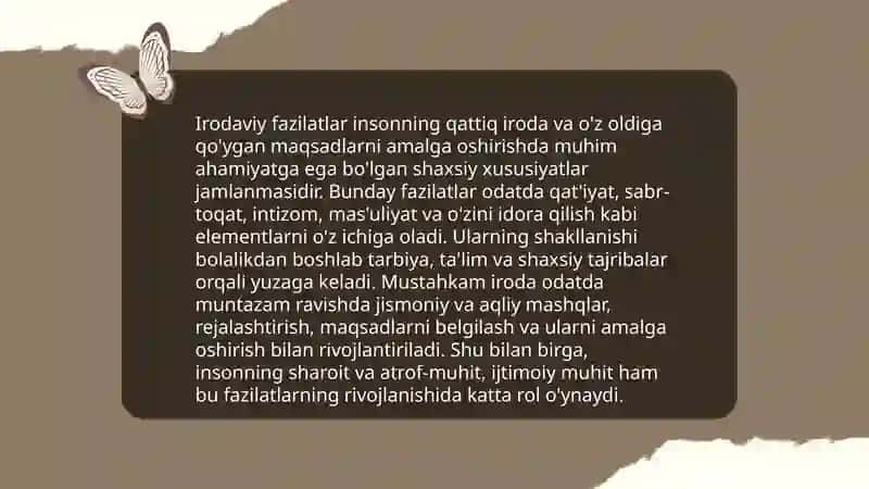 Murakkab sharoitda irodaning namoyon bo'lishi 4
