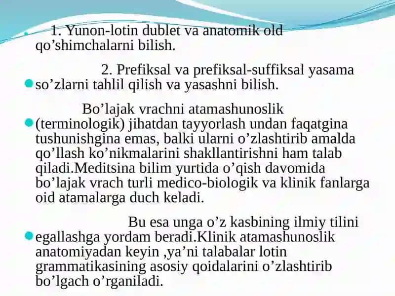 Klinikatamalar haqidatushuncha 4