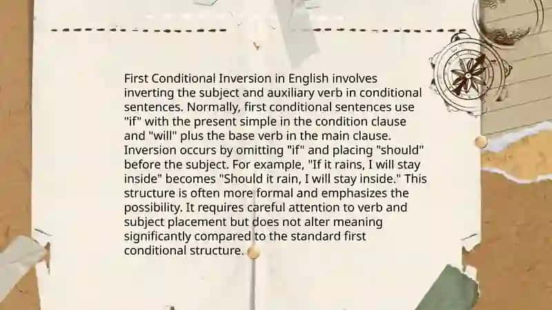 Inverted conditionals ni oʻzi formulalari bilan 4