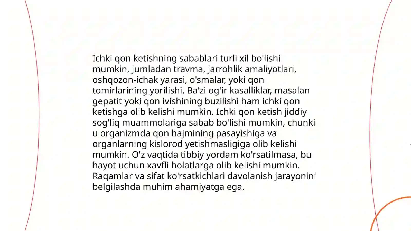 Ichki organlardan qon ketganda birinchi yordam 4
