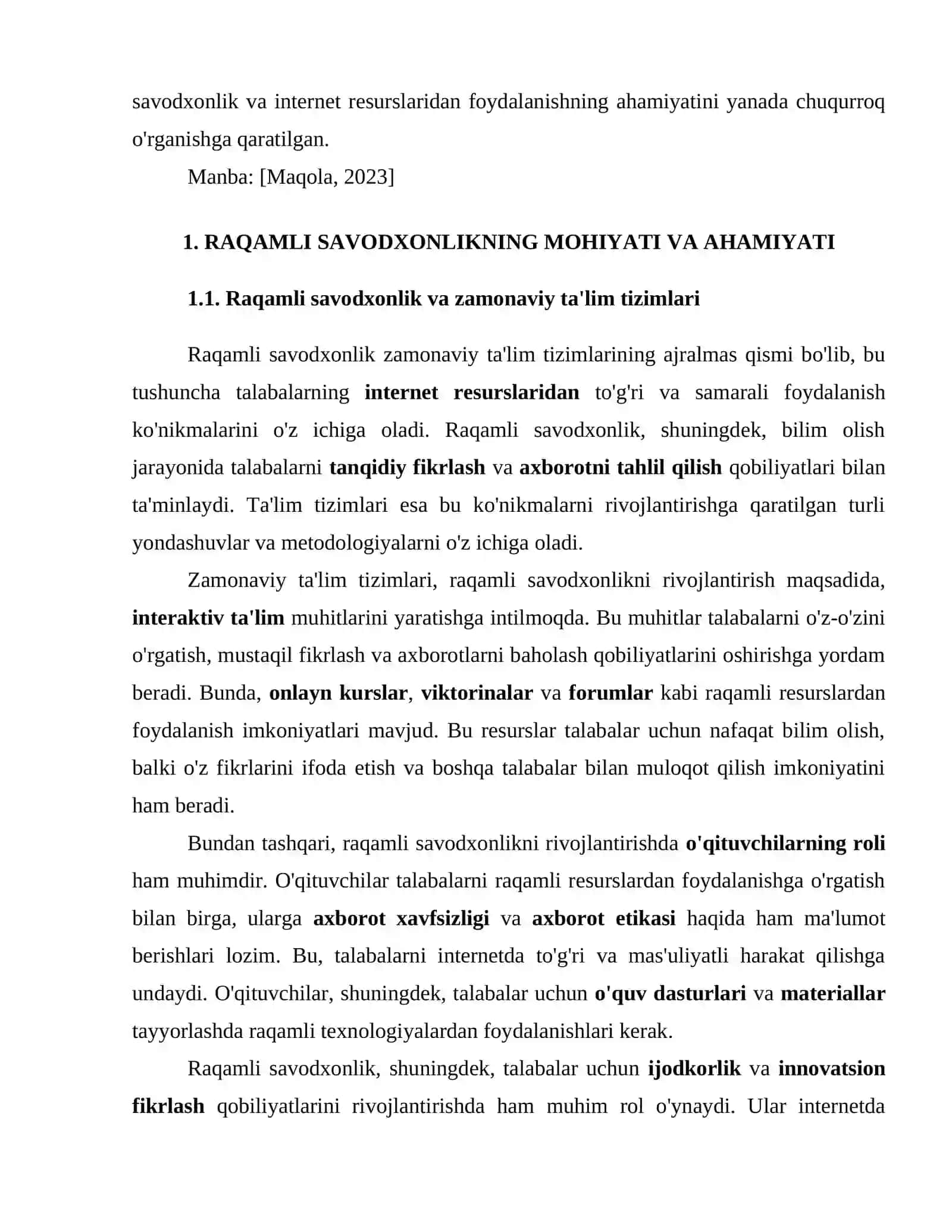 Raqamli Savodxonlik va Zamonaviy Ta'lim 4