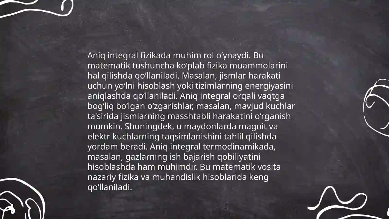 Aniq integralning tadbiqlari 4