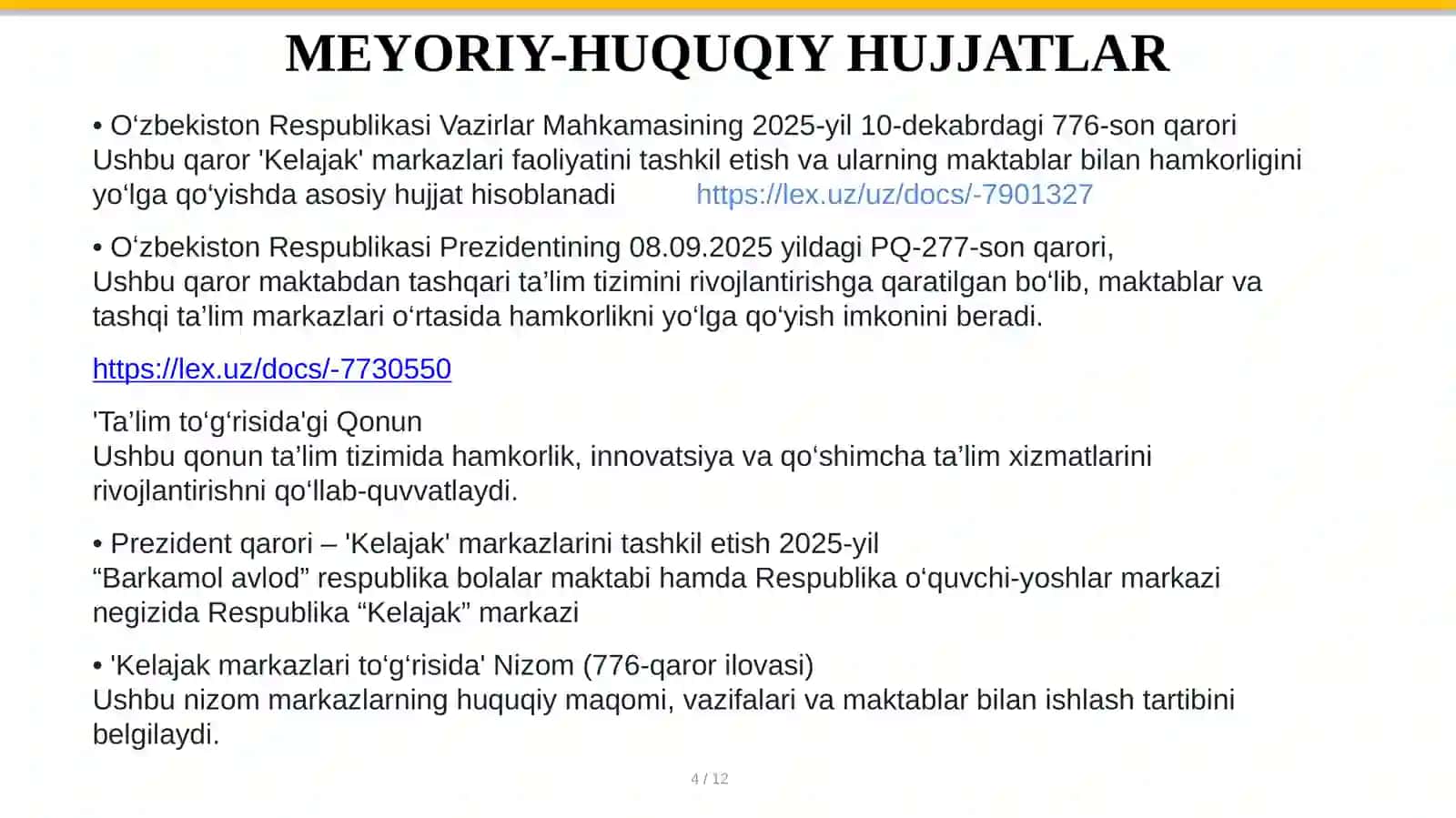 Kelajak markazlari va maktablar o'rtasidagi hamkorlik 4