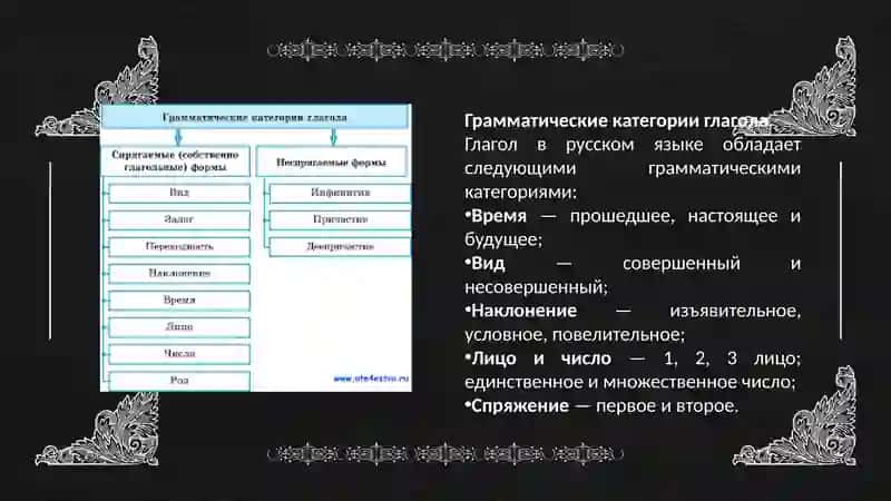 Глагол и глагольные формы 4
