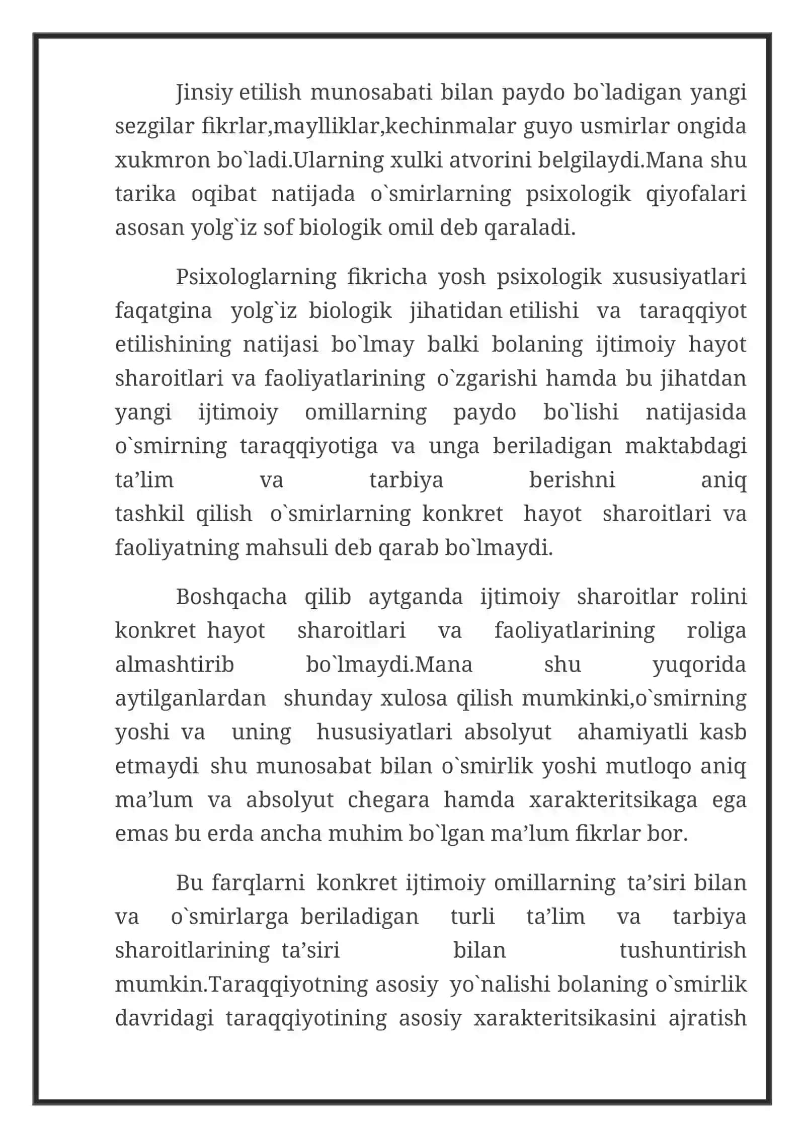 O`SMIRLIK DAVRIDA PSIXOFIZIOLOGIK RIVOJLANISHNING UMUMIY TAVSIFI 4