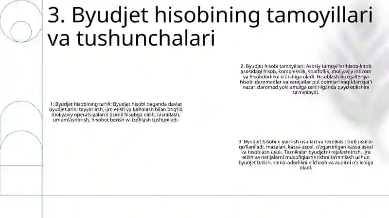Byudjet Hisobining Predmeti, Metodi Va Uslubiy Asoslari 4