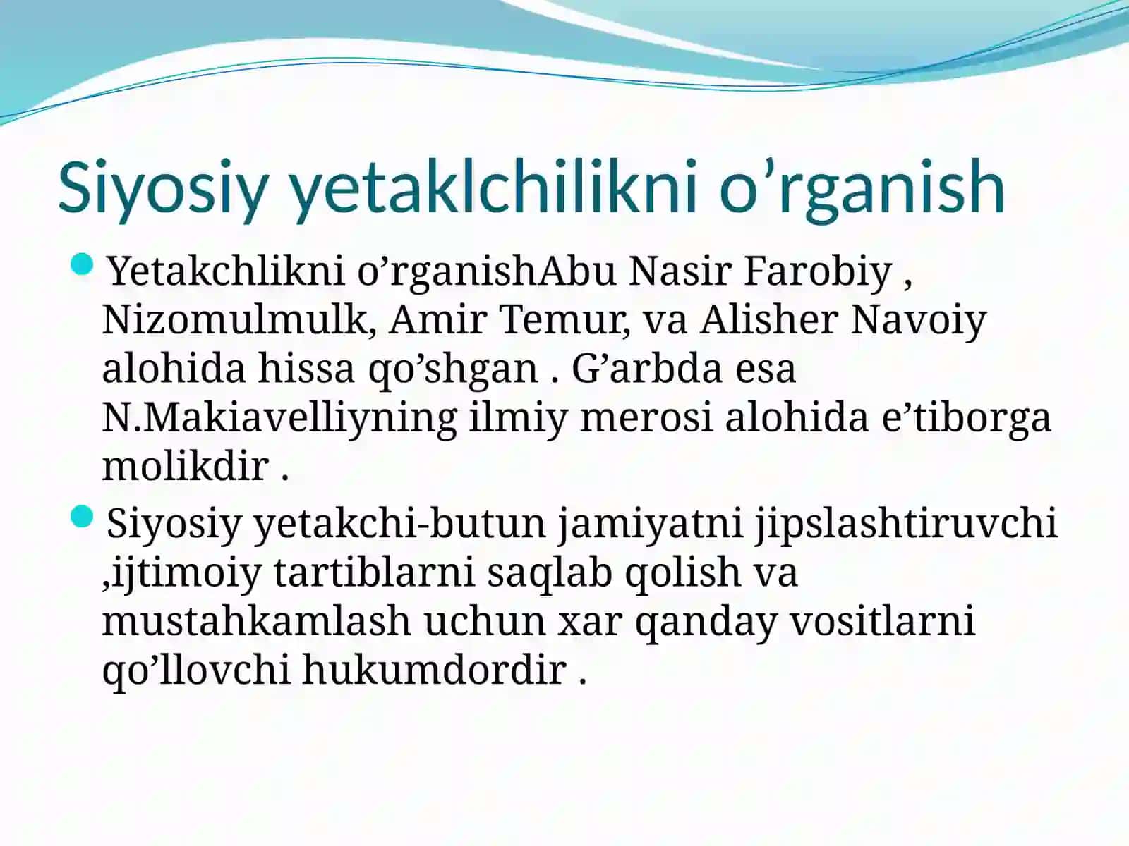 LIDER SIYOSIY SUB’EKT SIFATIDA 4