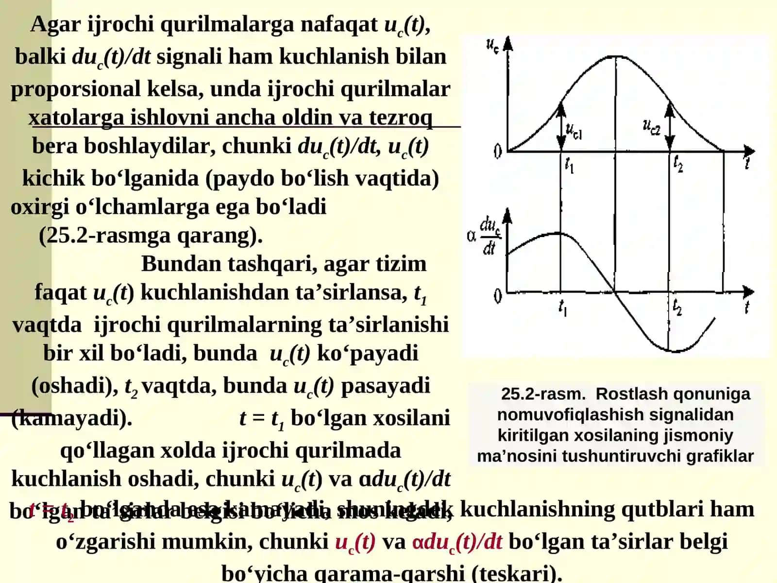 KORREKSIYALOVCHI QURILMALAR  VA ULARNI SINTEZLASH USULLARI 4