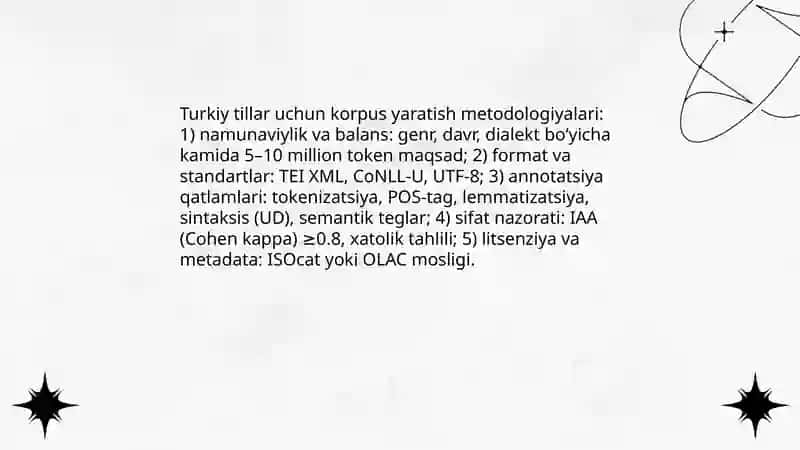 Turkiy korpus linguistikasining rivojlanishi 4