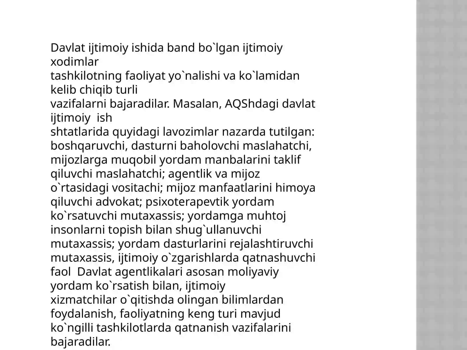 Aholini ijtimoiy himoya qilish tizimida davlat va nodavlat tashkilotlar o‘rni 4