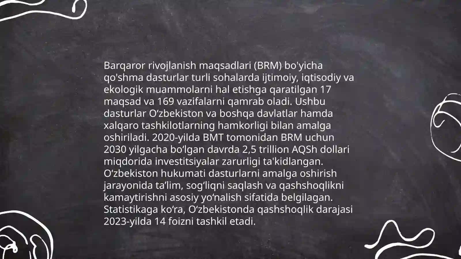 O’zbekiston Respublikasining Birlashgan Millatlar Tashkiloti bilan 4 tomonlama hamkorligi 4