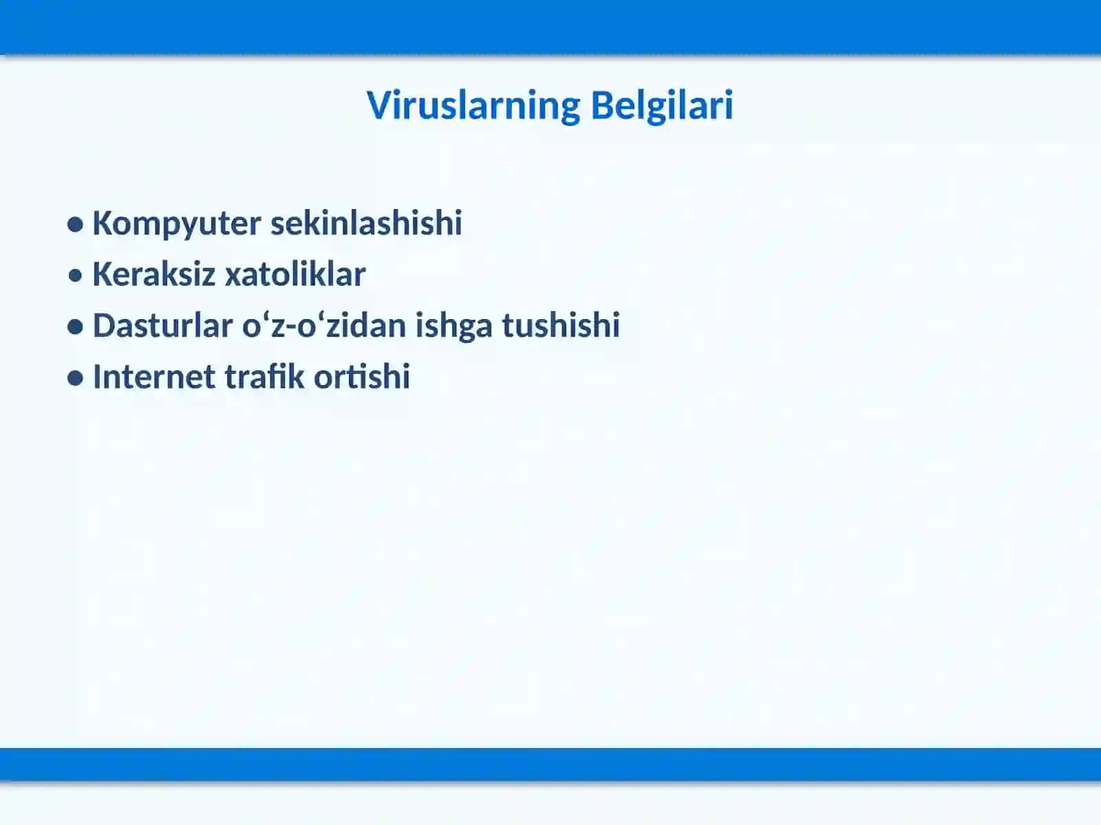 Kompyuter Viruslar va Antivirus Dasturlari 4