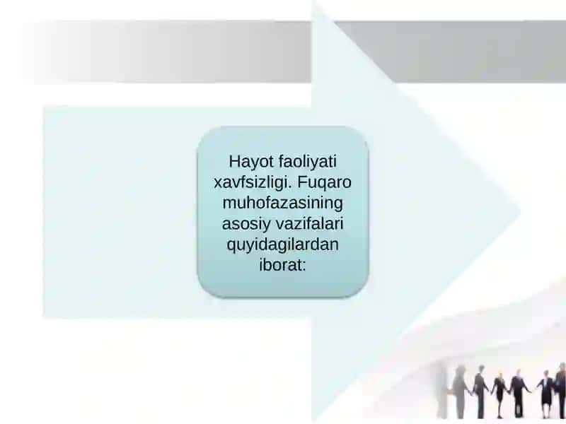 HAYOT FAOLIYATI XAVFSIZLIGINITAMINLASH 4