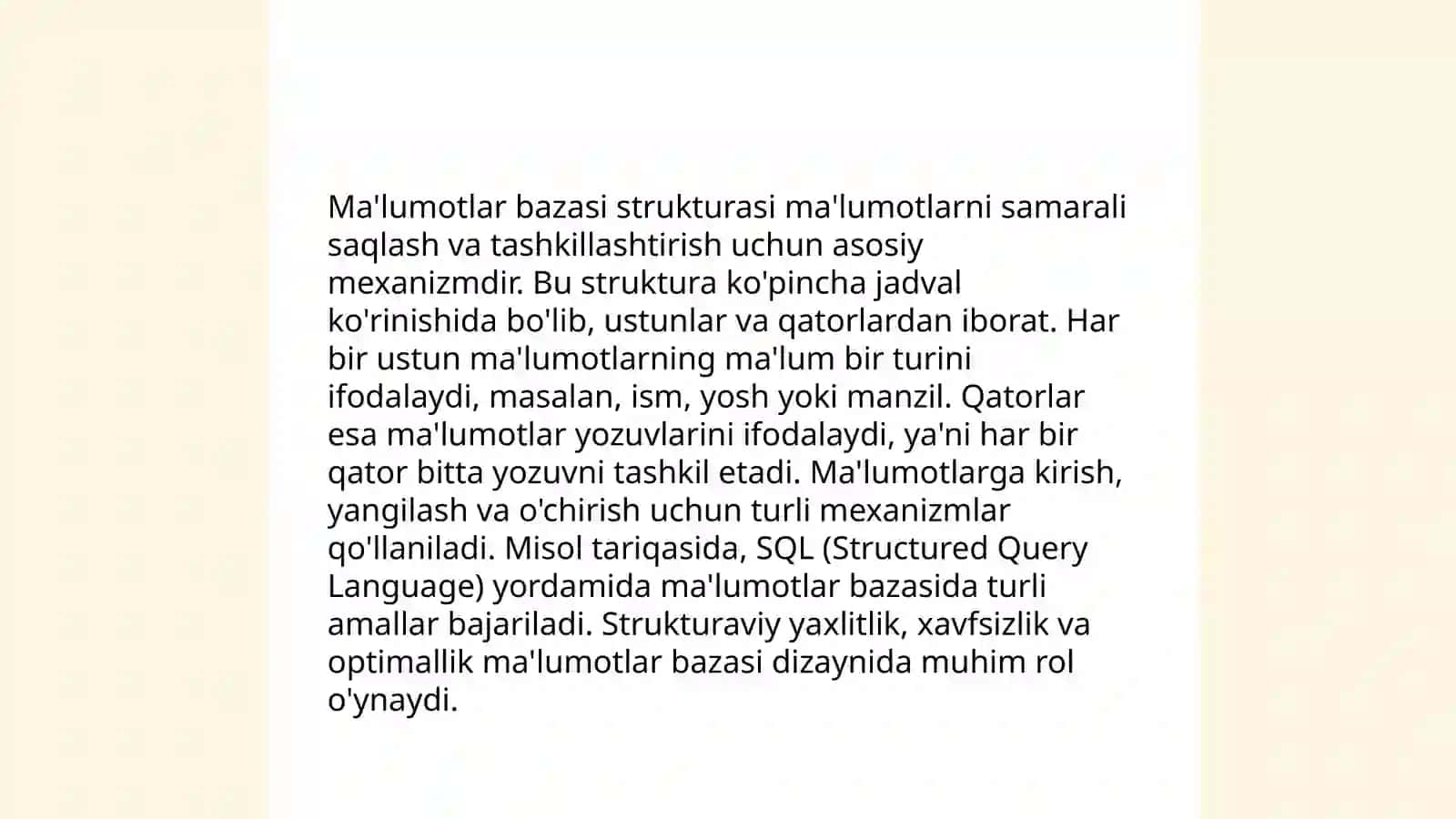 Axborotlarni qidirishning asosiy mezonlari 4