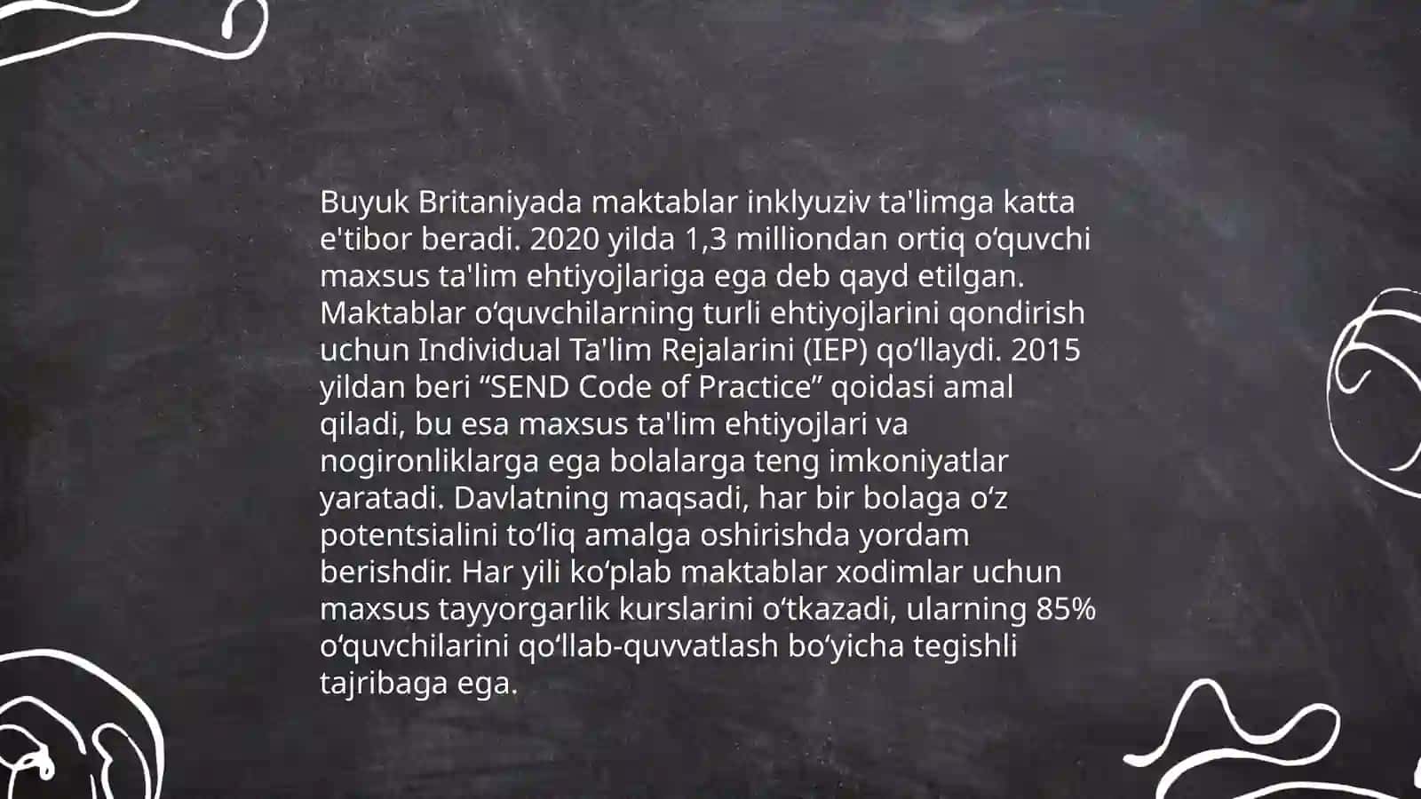 Inklyuziv ta'limni joriy qilish bo'yicha chet el tajribalari 4