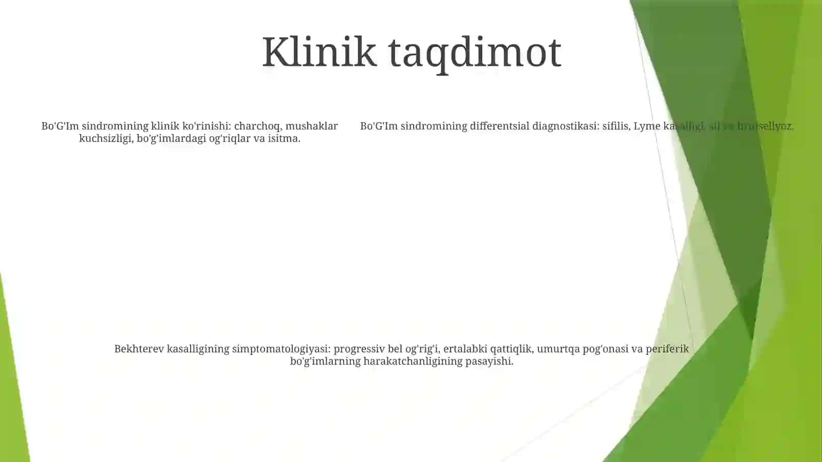 Bo‘G‘Im Sindromining Differensial Diagnostikasi 4