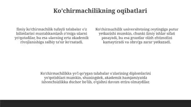 Plaigat mavzusi boʻyicha 4