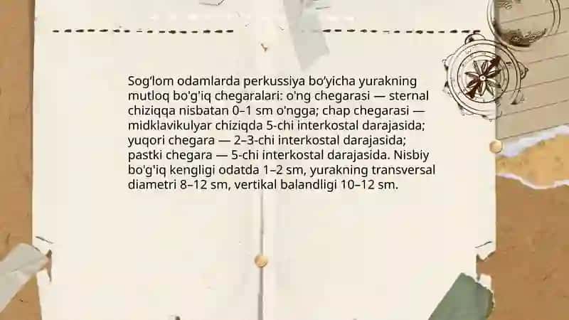 Yurak perkussiyasi 4