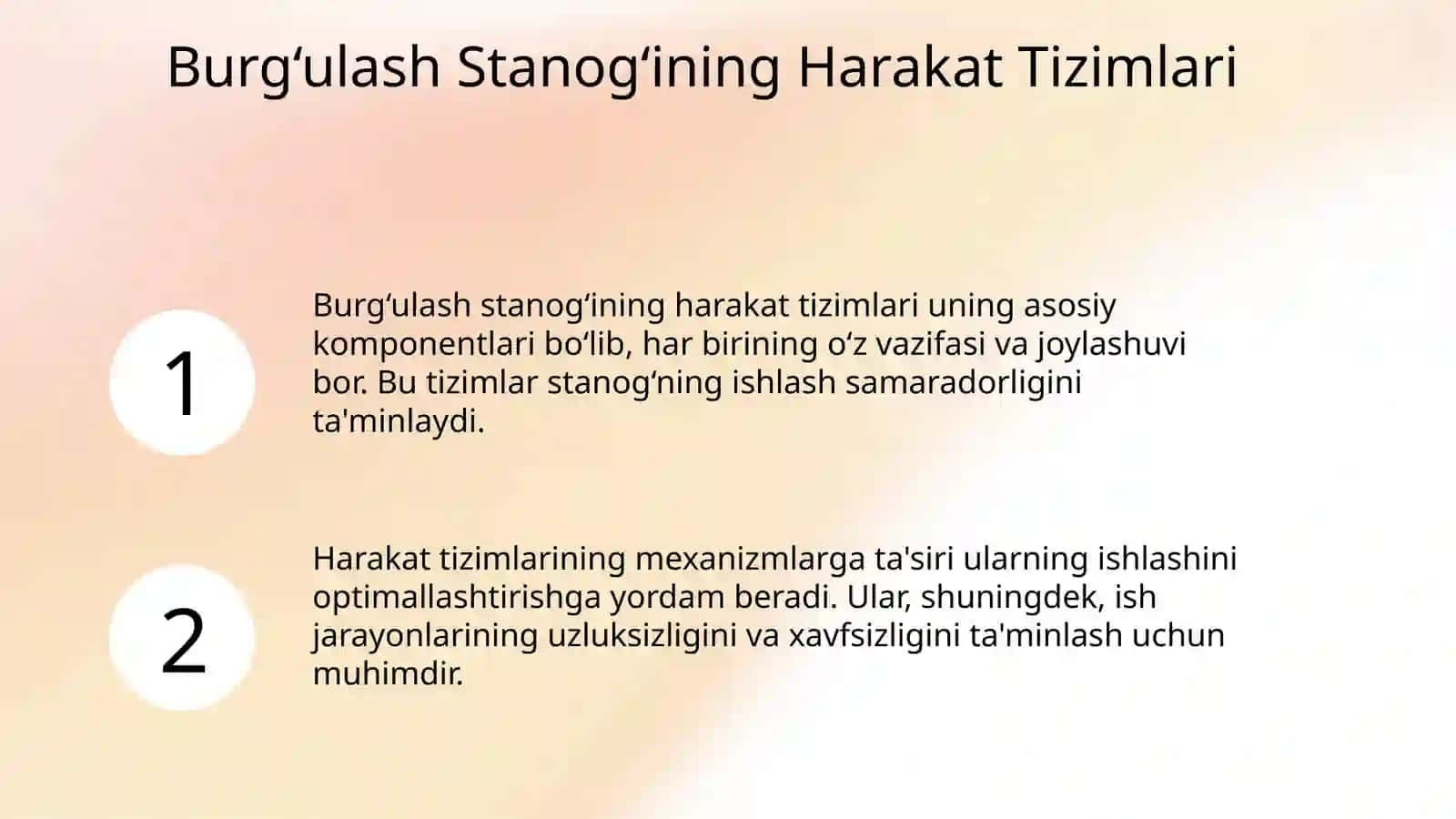 СБУ burg’ulash stanogi ishchi mexanizmlari kinematik tasvirini chizish va laboratoriya ishiga tayyorlanish 4
