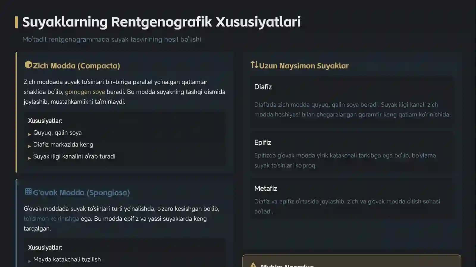 Skelet suyaklarining rentgenanatomiyasi 4