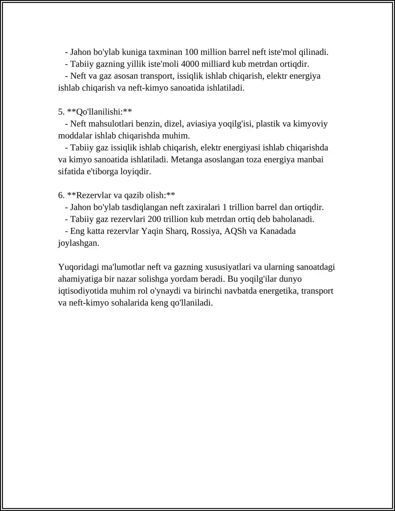 ONG HAQIDA TUSHUNCHA VA ULARNING XOSSALARI 4