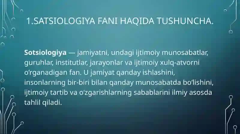 Satsiologolimlarning tarbiyasohasida olib borgan ilmiy taqiqotishlari 4