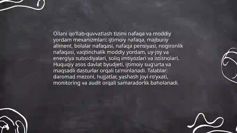 Oila instituti va davlat siyosati: milliy strategiyalar 4