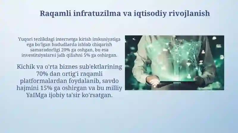 Raqamli oqtisodiyot va iqtisodiy o‘sish o‘rtasidagi o‘zaro bog‘liqlikni baxolash 4