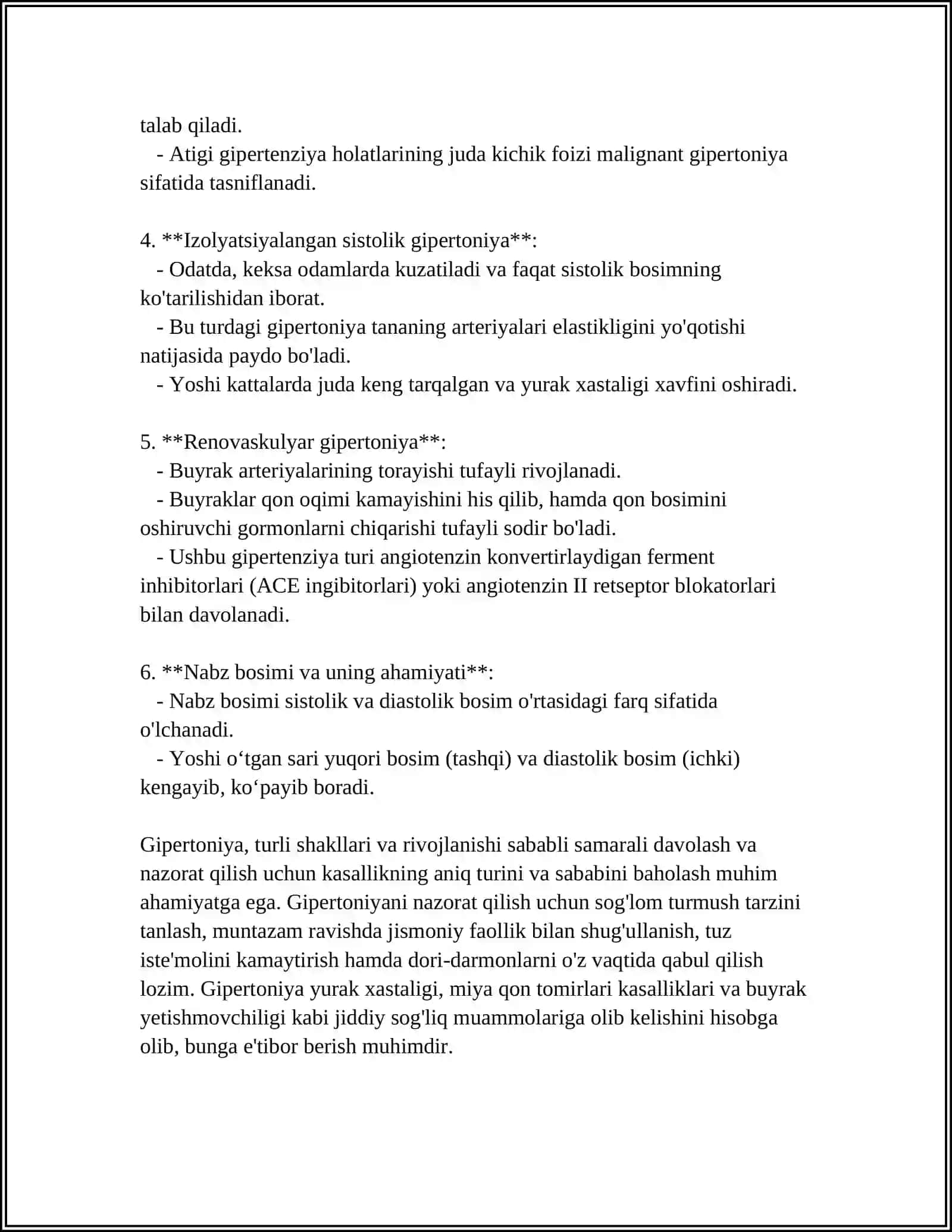 MUSTAQIL ISH Mavzu: GIPERAMMONIEMIYA VA UNING BIOKIMYOVIY ASOSLARI 4