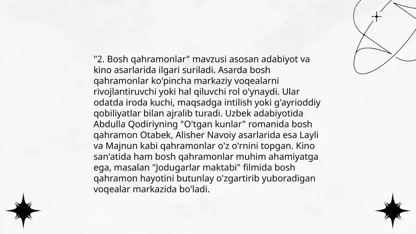 YULDUZLAR MANGU YONADI 4
