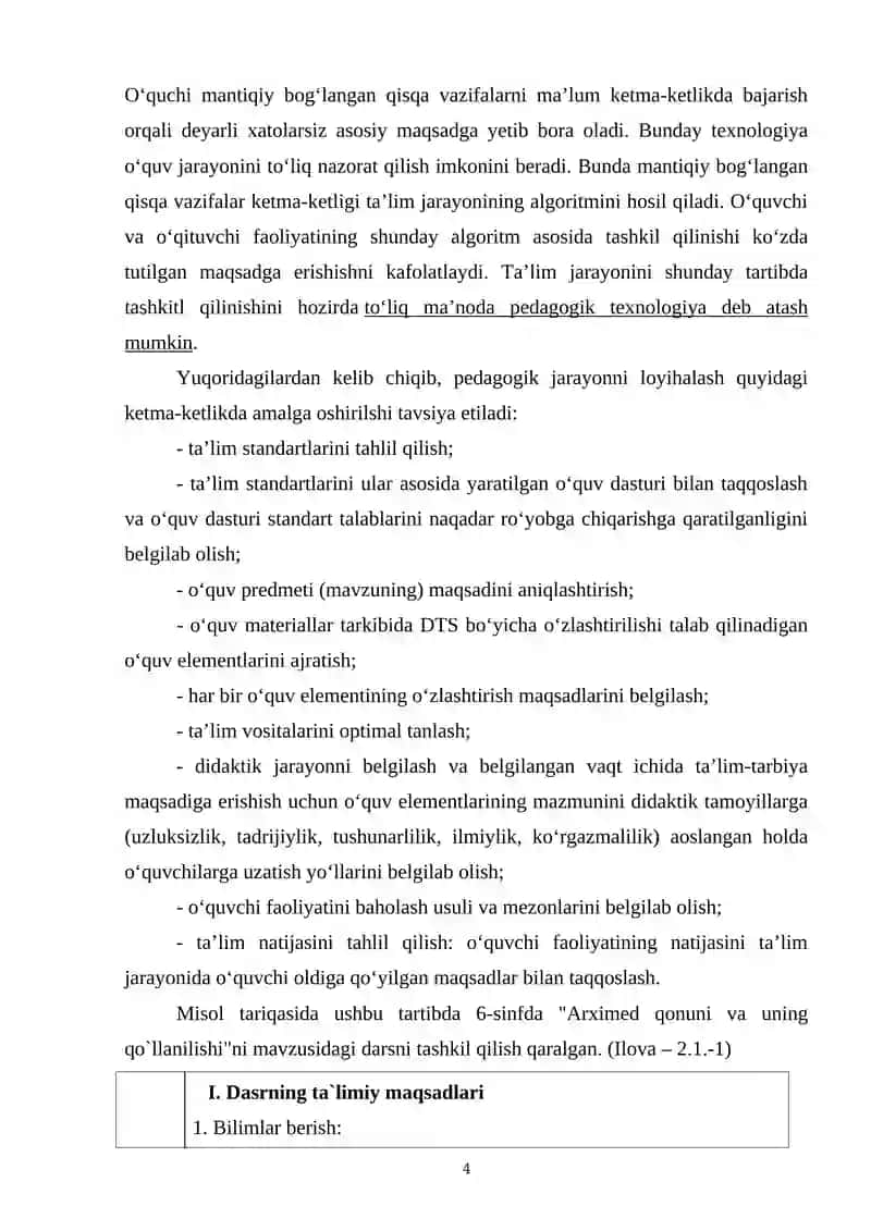O‘qitishning zamonaviy usullari va xususiyatlari 4