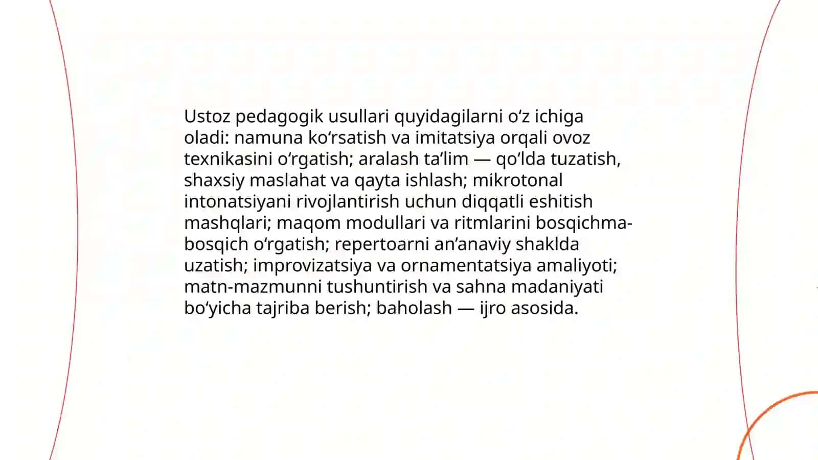 Maqom ijrosida ustoz-shogird an’anasi 4