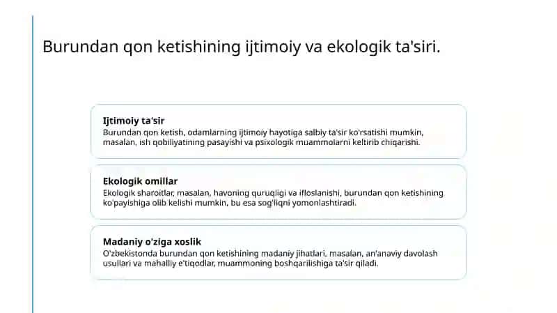 Burundan qon ketish etiologiyasi,klinikasi ,tashxisoti, differensial diagnostikasi, davolashi. 4