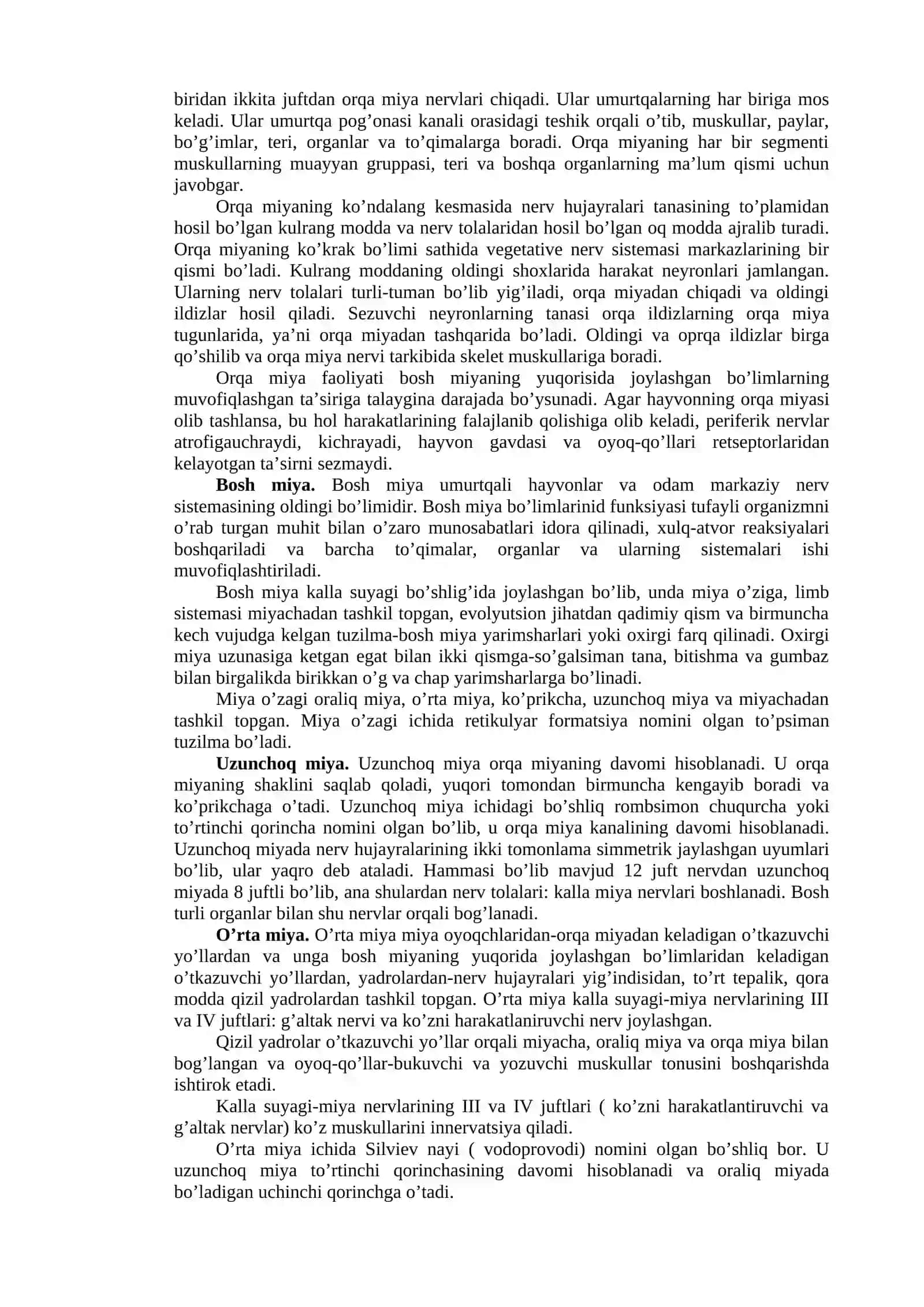 Mavzu №2 Nerv sistemasining umumiy fiziologiyasi 4