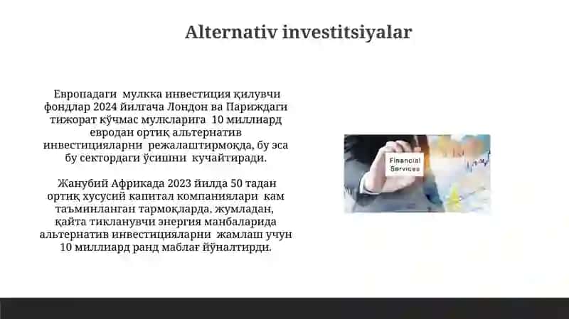 Investitsiyalarni boshqarish strategiyasi va usullari 4