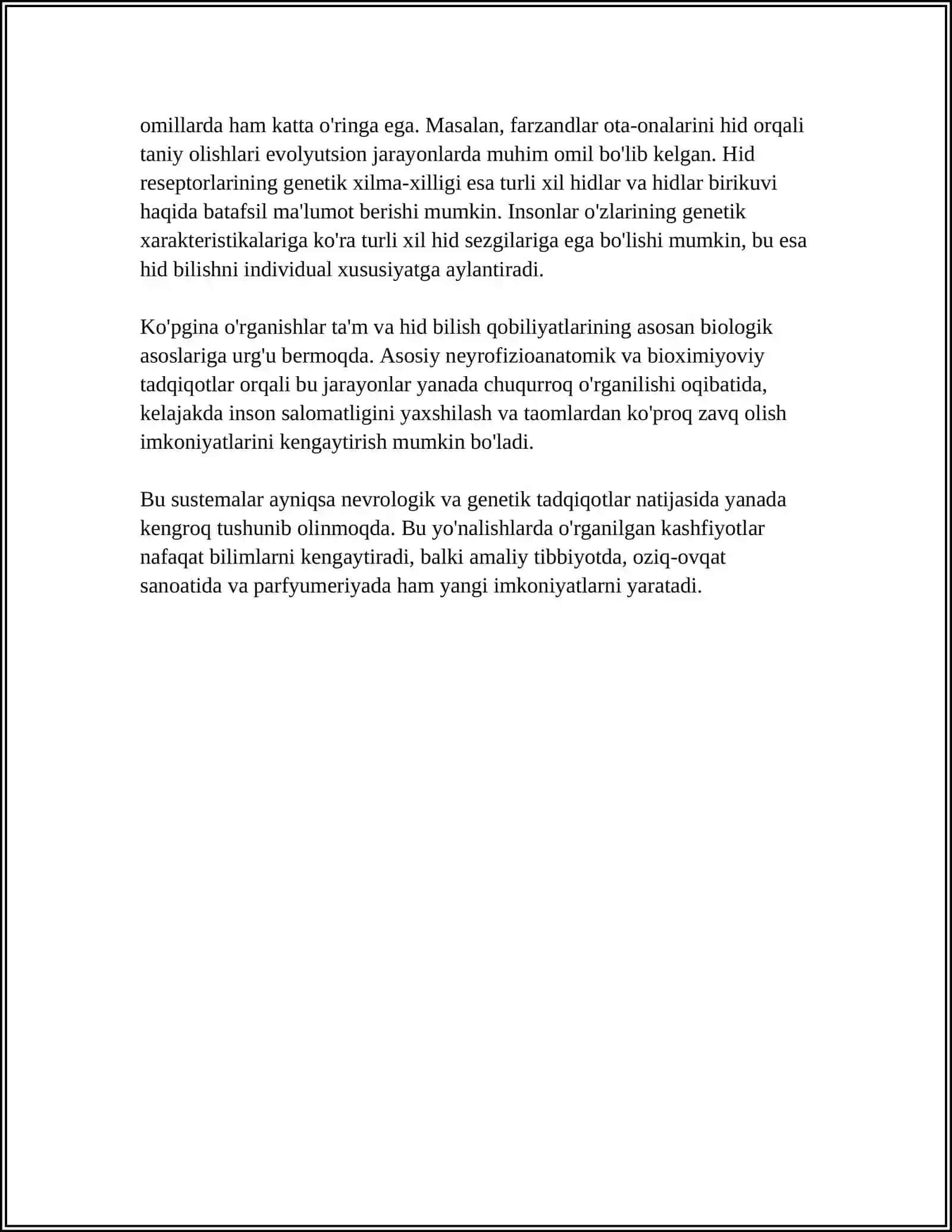 TA'M VA HID BILISH NAZARIYASINING BIOFIKAVIY ASOSLARI 4