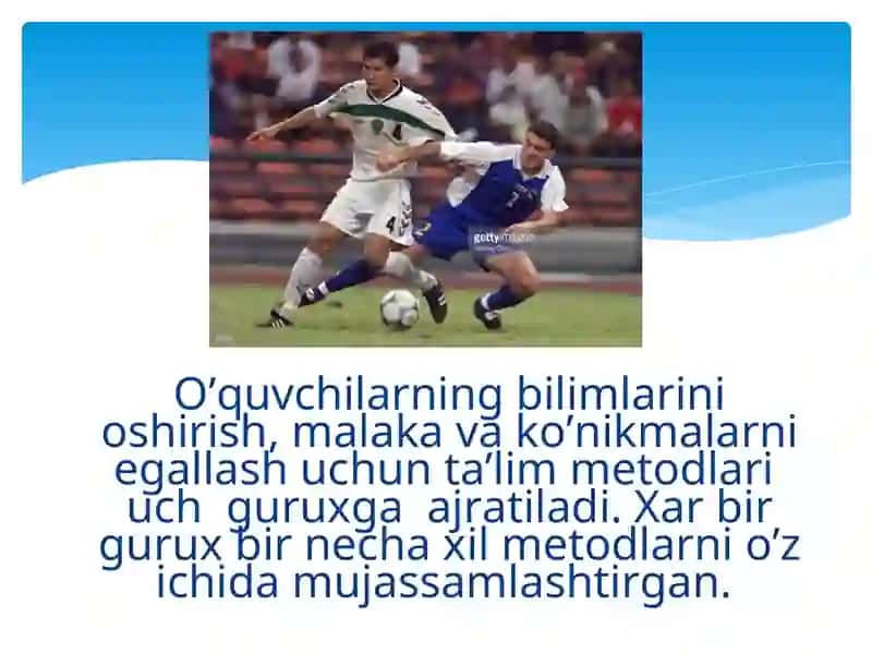 Jismoniy tarbiya amaliy metodlar tasnifi 4